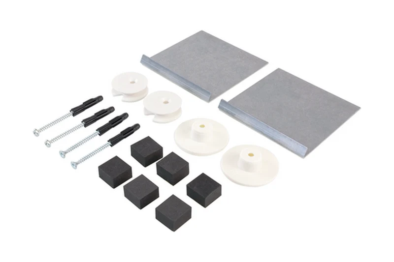 safeclix Spiegelbefestigungs-Set, unsichtbare Befestigung mit Druckknopf-Aushangsicherung, 12 bis 36 kg, Art.Nr. BO5208210