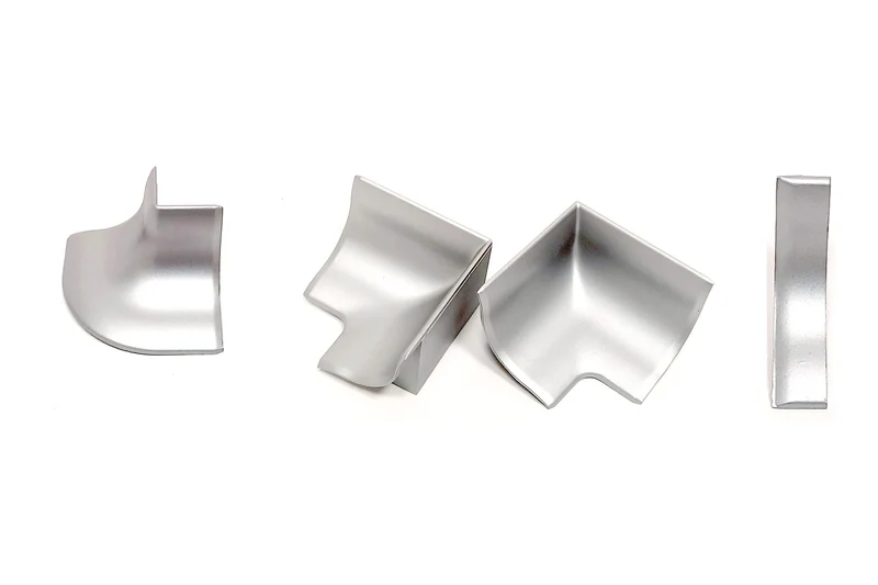 Hohlkehlprofil-Zubehör silber, Ecken und Endkappen für 20/40 mm, Art.Nr. GBL