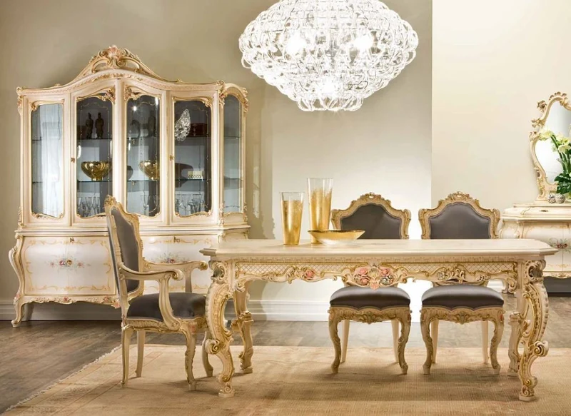 Esszimmer Dafne Gold Leaf