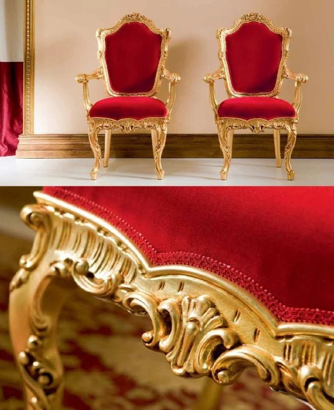 Esszimmer Dafne Gold Leaf
