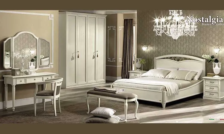 Schlafzimmer Nostalgia Weiss
