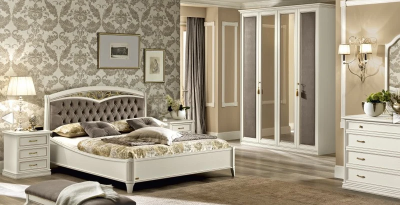 Schlafzimmer Nostalgia Weiss
