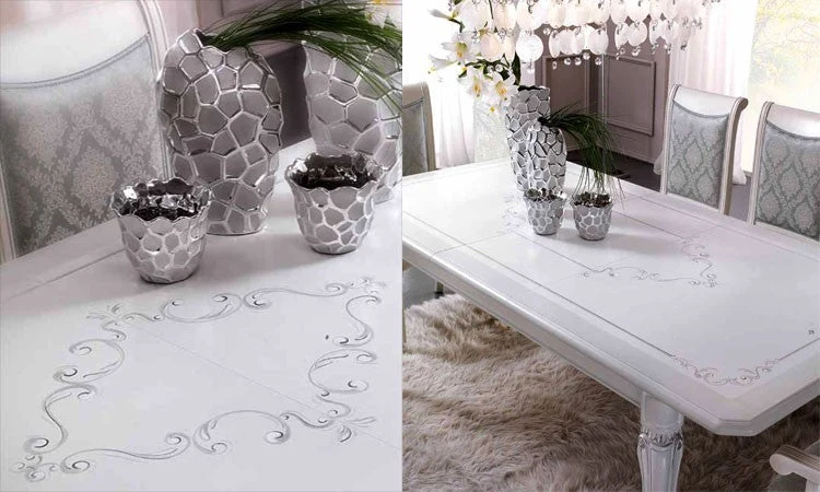 Wohnzimmer Prestige Antik-Weiss