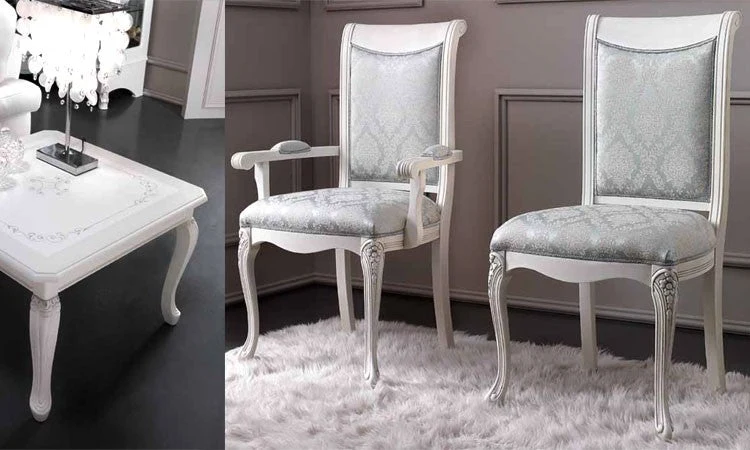 Wohnzimmer Prestige Antik-Weiss