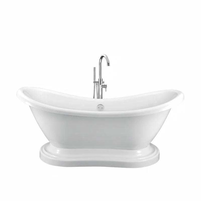 Freistehende Retro-Badewanne MIDLETON