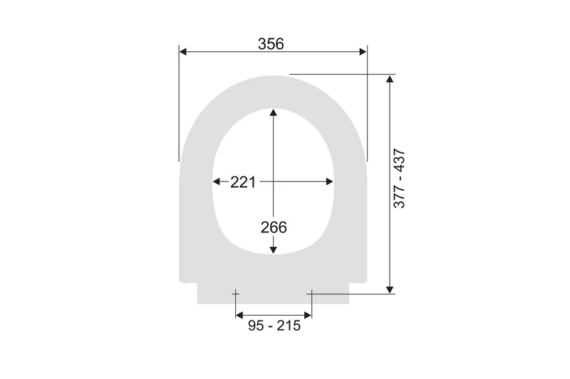 FORMAT Design 3.0 WC-Sitz mit Deckel und Absenkautomatik, abnehmbar, Edelstahl-Steckscharniere, Duroplast weiß, Art.Nr. 259893