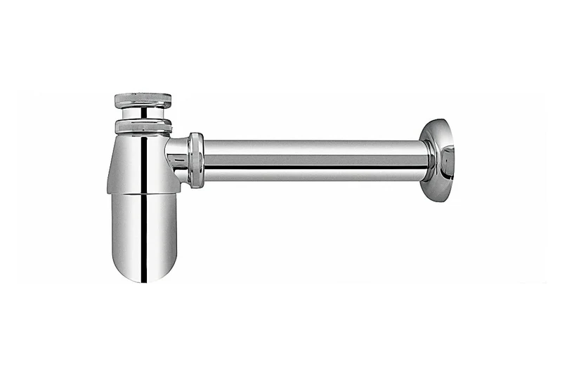 FORMAT Flaschensiphon für Waschtisch, Messing chrom, Art.Nr. 108631