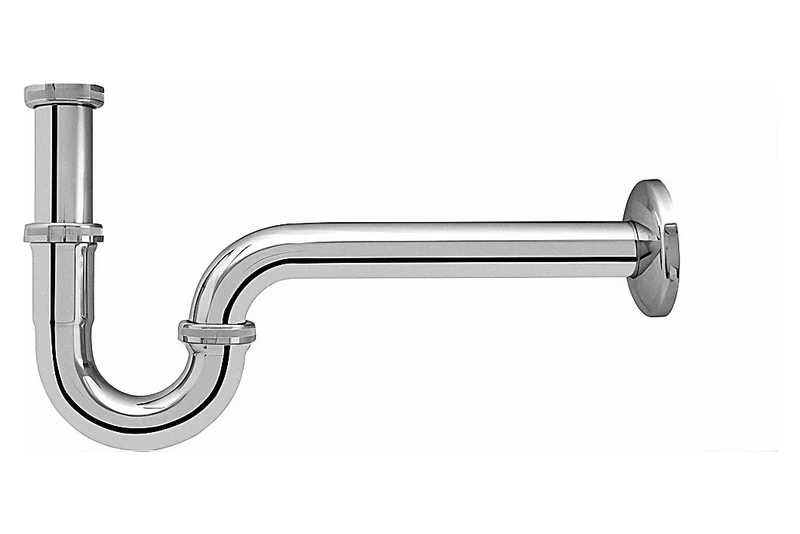 FORMAT P-Siphon Röhrengeruchsverschluss für Waschtisch, Messing chrom, Art.Nr. 108635, 108641, 244576