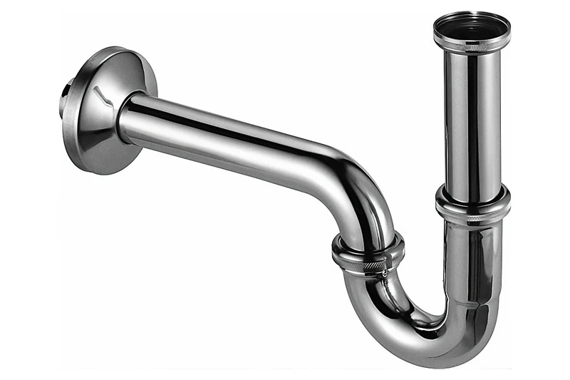 FORMAT P-Siphon Röhrengeruchsverschluss für Waschtisch, Messing chrom, Art.Nr. 108635, 108641, 244576