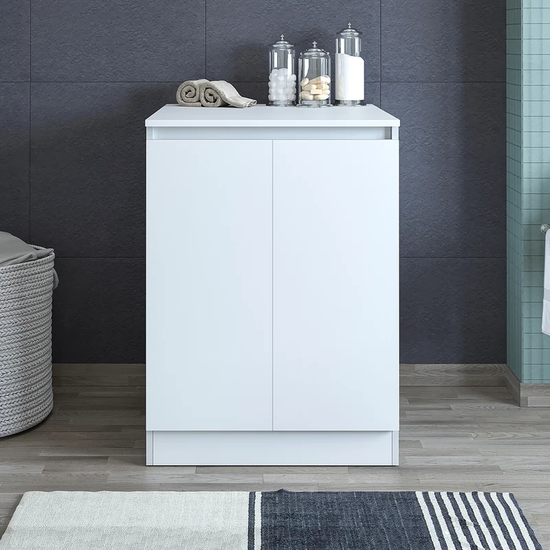 Roomart Waschmaschinenschrank ATLANTIC-V, 70 cm, mit Oberschrank, in Weiß