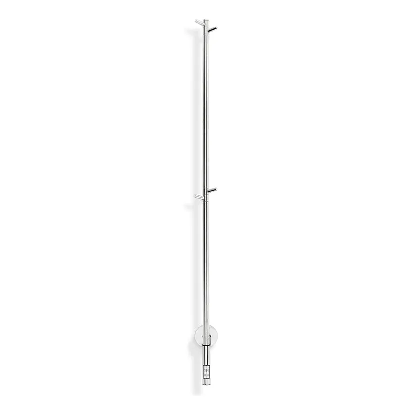 Handtuchwärmer elektrisch für das Bad, 850 oder 1400 mm, mit drehbaren Haken, 230 V, mit Timer, Art.Nr. 5200 und 5201