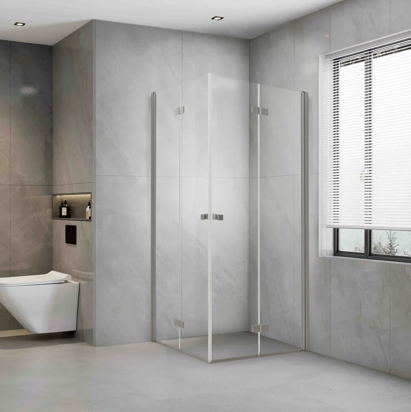 HARLEEM FLEX Nischen Falttür - Glas 6 mm