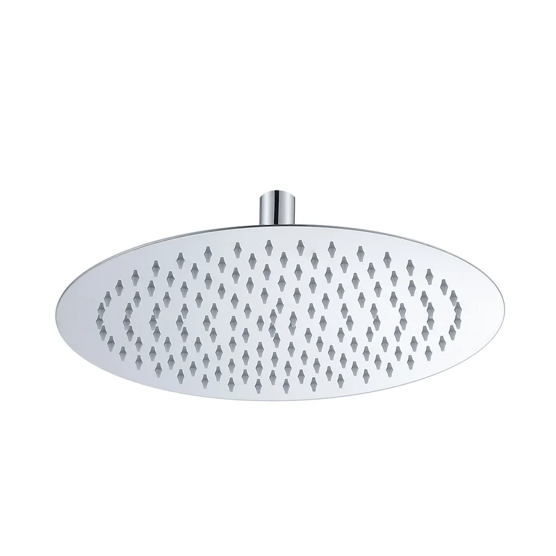 JOHO 304 Edelstahl Duschkopf Regendusche Neigbarer Anti-Kalk Duschkopf