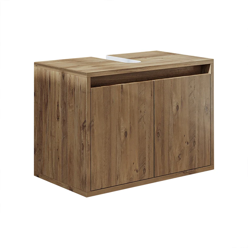 Roomart Badezimmer Unterschrank, 65 cm, ohne Waschbecken, 45 cm hoch, in 4 Farben