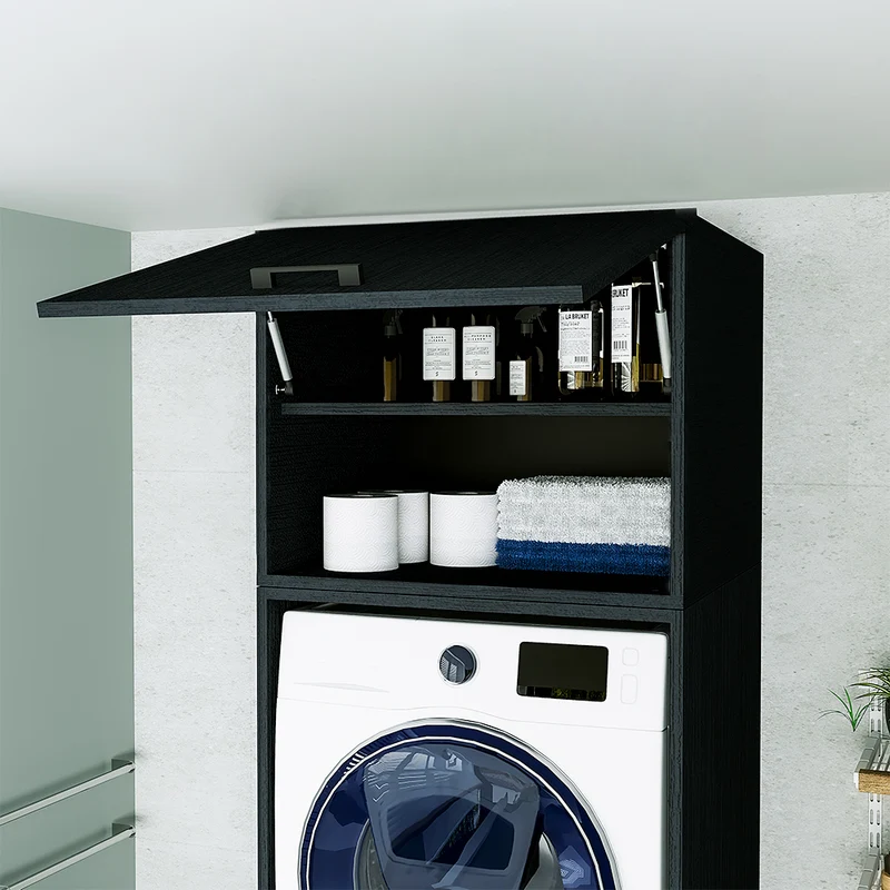 Roomart Aufsatzschrank 67 cm, mit Klappe für den Waschmaschinenschrank, in 2 Farben