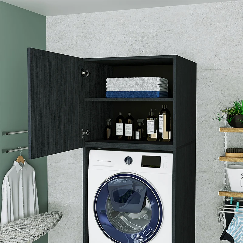 Roomart Aufsatzschrank B1, 67 cm, Oberschrank mit Drehtür, in 3 Farben