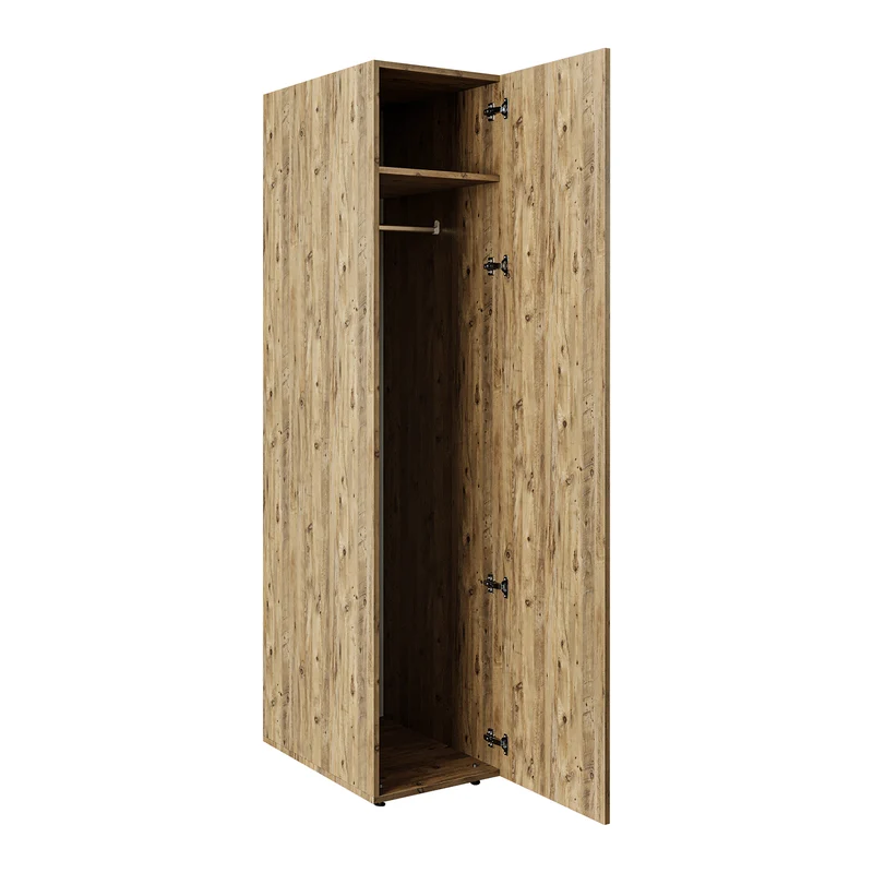 Roomart Hochschrank, 45 cm, Mehrzweckschrank mit Einlegeböden, in 3 Farben