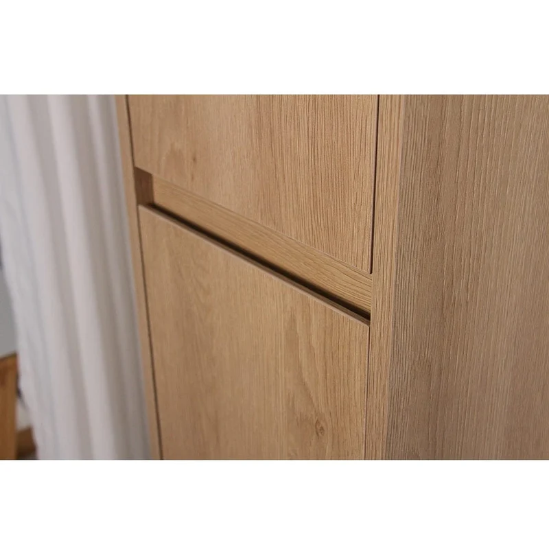 Hängeschrank FORTINA 30x120 cm Eiche hell