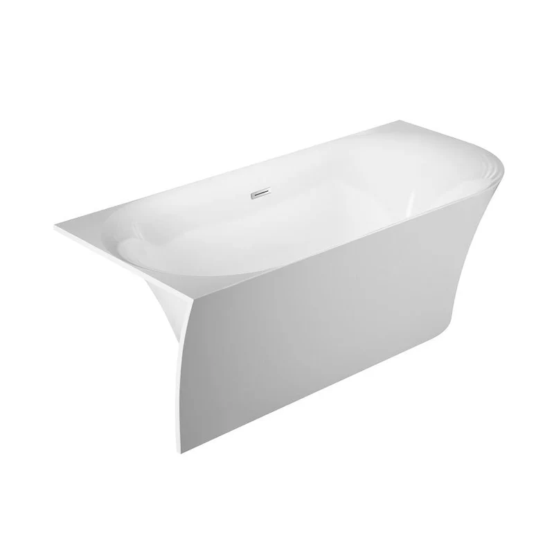 Halb Freistehende Badewanne ELIZABETH