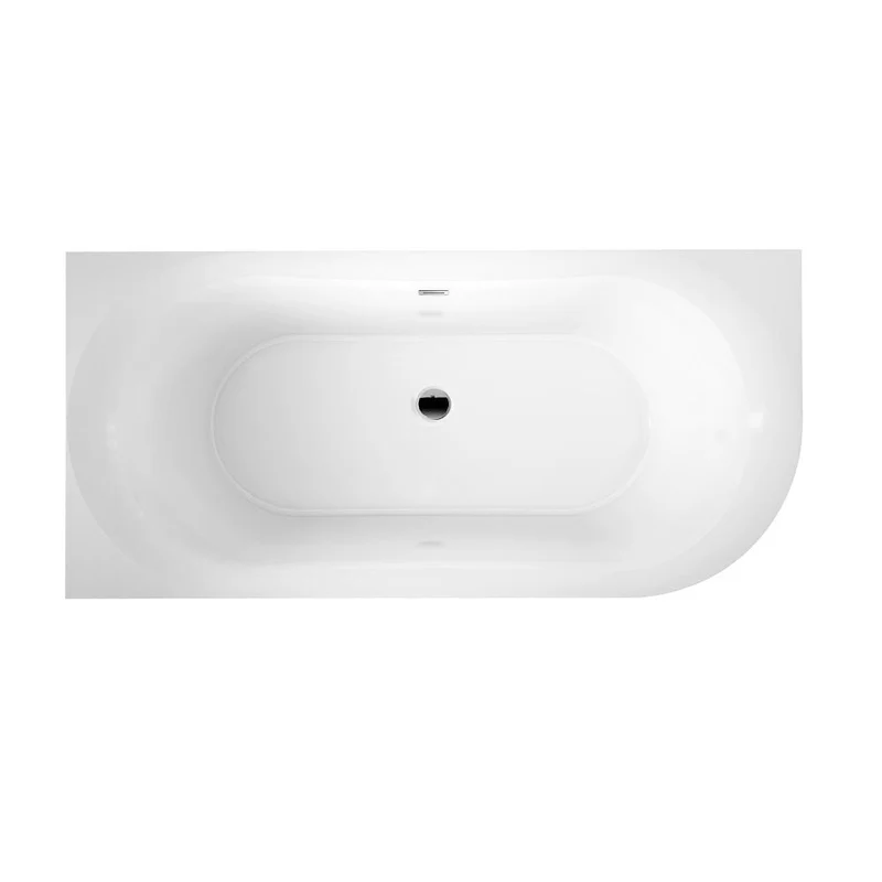 Halb Freistehende Badewanne ELIZABETH