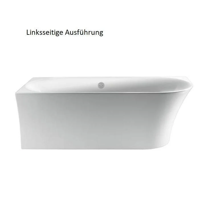Halb Freistehende Badewanne ELIZABETH