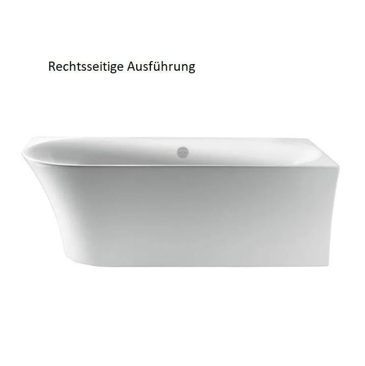 Halb Freistehende Badewanne ELIZABETH