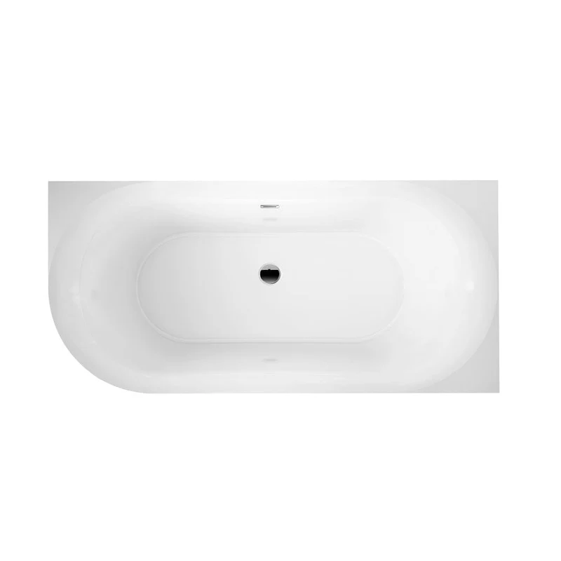 Halb Freistehende Badewanne ELIZABETH