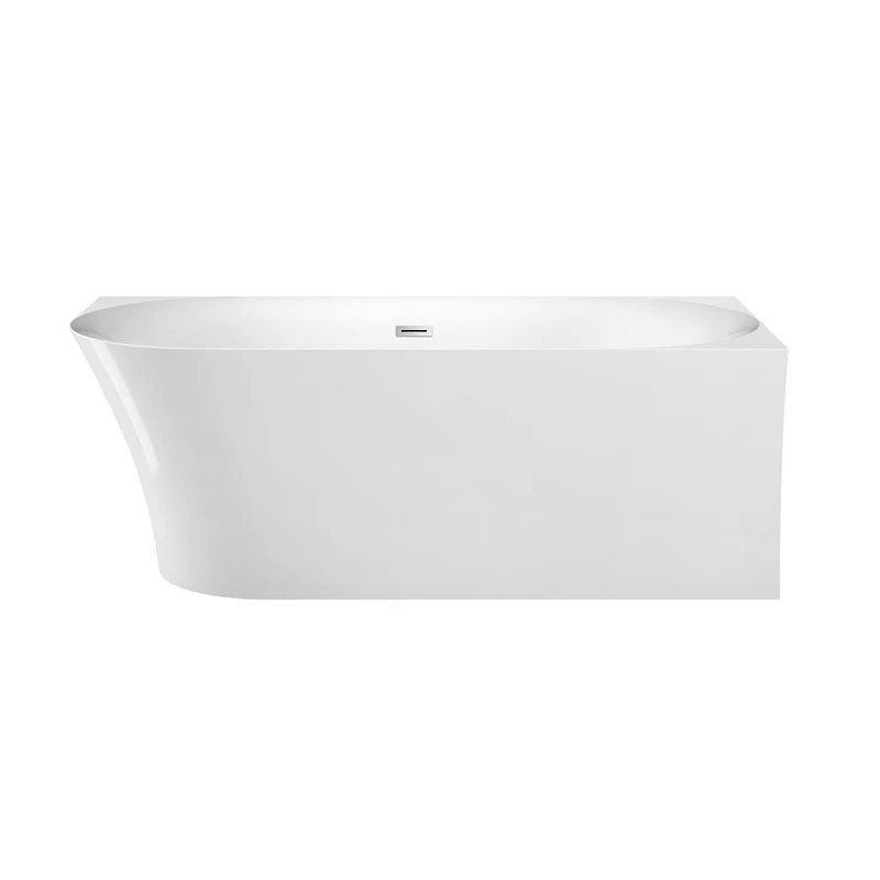 Halb Freistehende Badewanne ELIZABETH