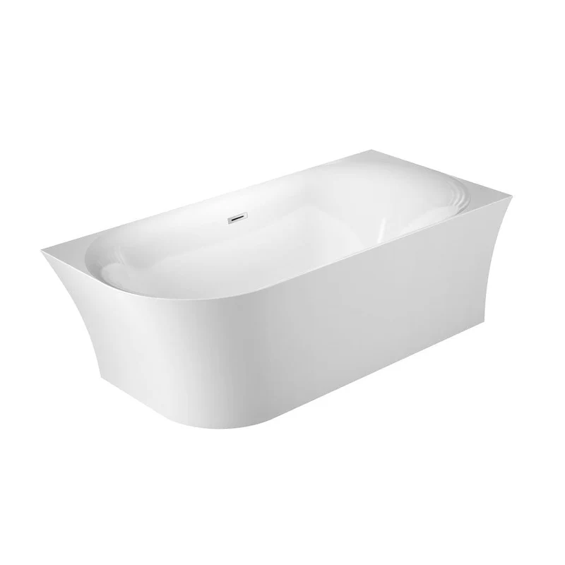 Halb Freistehende Badewanne ELIZABETH