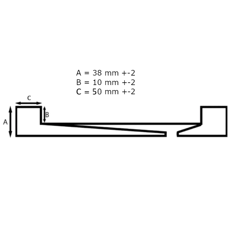 Extra flache Mineralguss-Duschwanne MADISON PLUS, Schieferoptik, 5 Farben