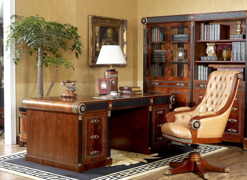 Arbeitszimmer Piemont Nussbaum