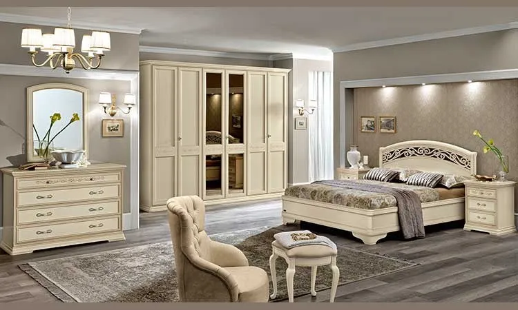 Schlafzimmer Torriani Beige