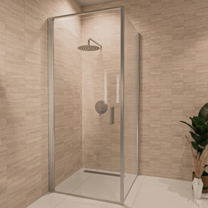 Douchecabine Bogota 90 x 90 x 200 cm - Chroom - Nano Coating