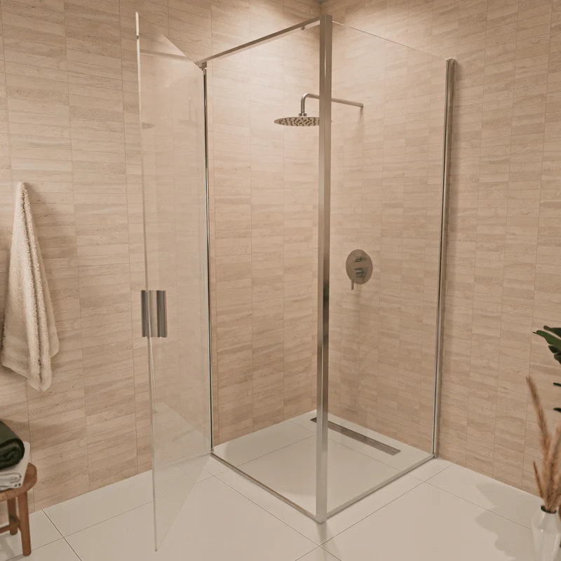 Douchecabine Bogota 90 x 90 x 200 cm - Chroom - Nano Coating