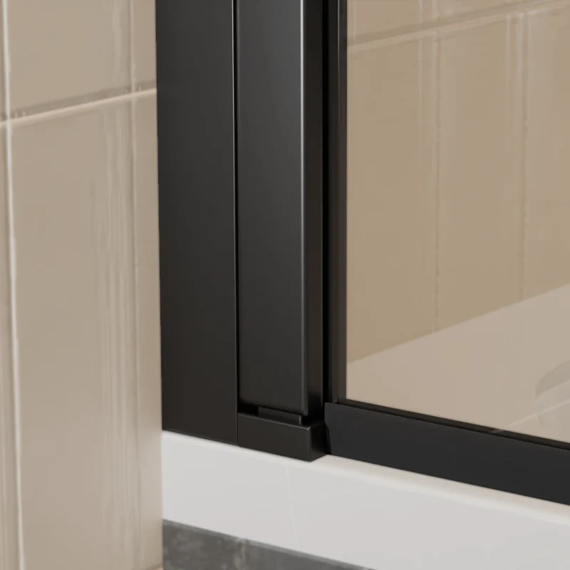 Badwand Palmas 100 x 140 cm - Zwart - Nano Coating