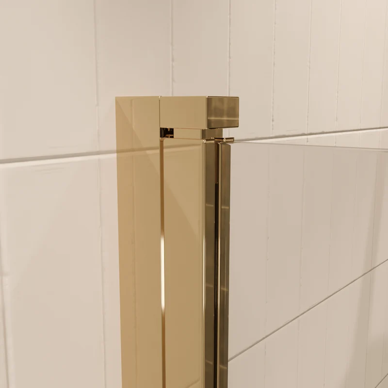 Badwand Palmas 80 x 140 cm - Glanzend Goud - Nano Coating