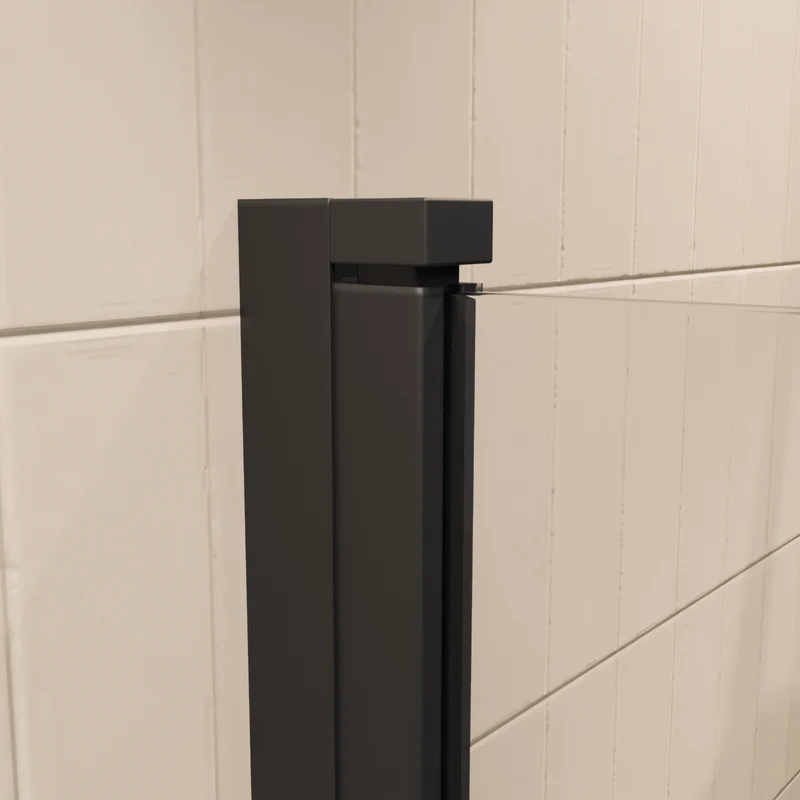 Badwand Palmas 80 x 140 cm - Zwart - Nano Coating