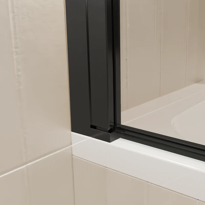 Badwand Palmas 80 x 140 cm - Zwart - Nano Coating