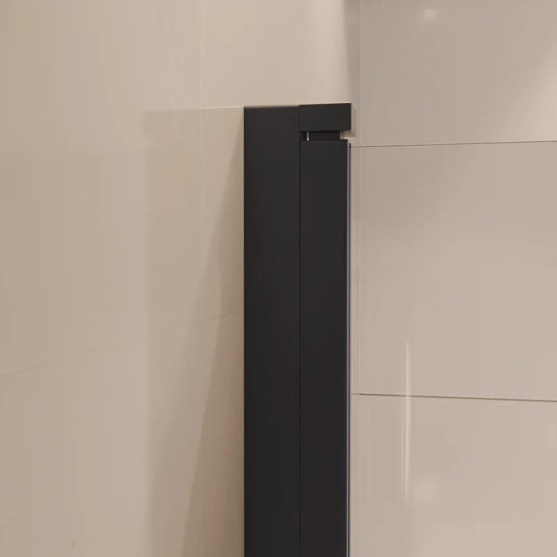 Badwand Caracas 100 x 140 cm - Zwart - Nano Coating