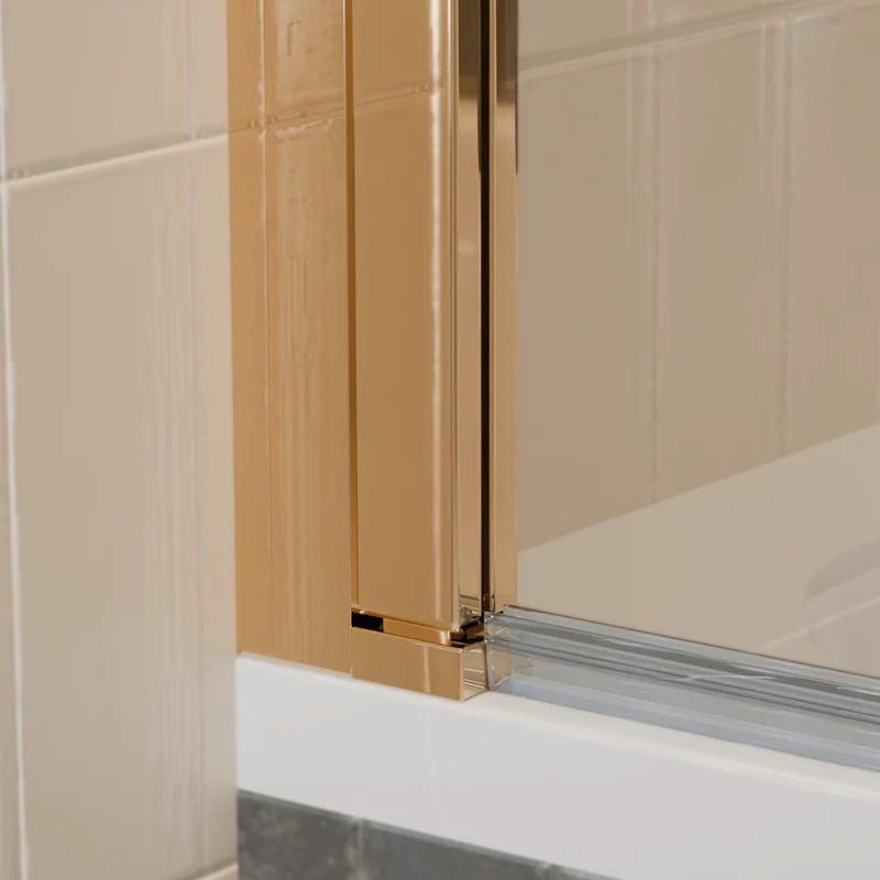 Badwand Palmas 100 x 140 cm - Glanzend Goud - Nano Coating