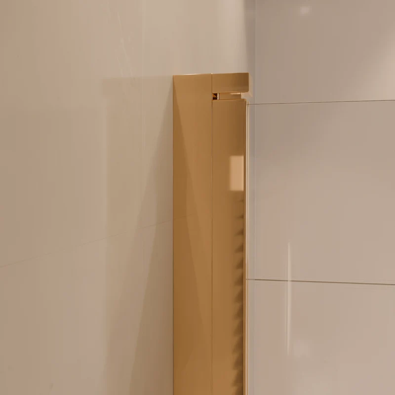 Badwand Caracas 120 x 140 cm - Glanzend Goud - Nano Coating