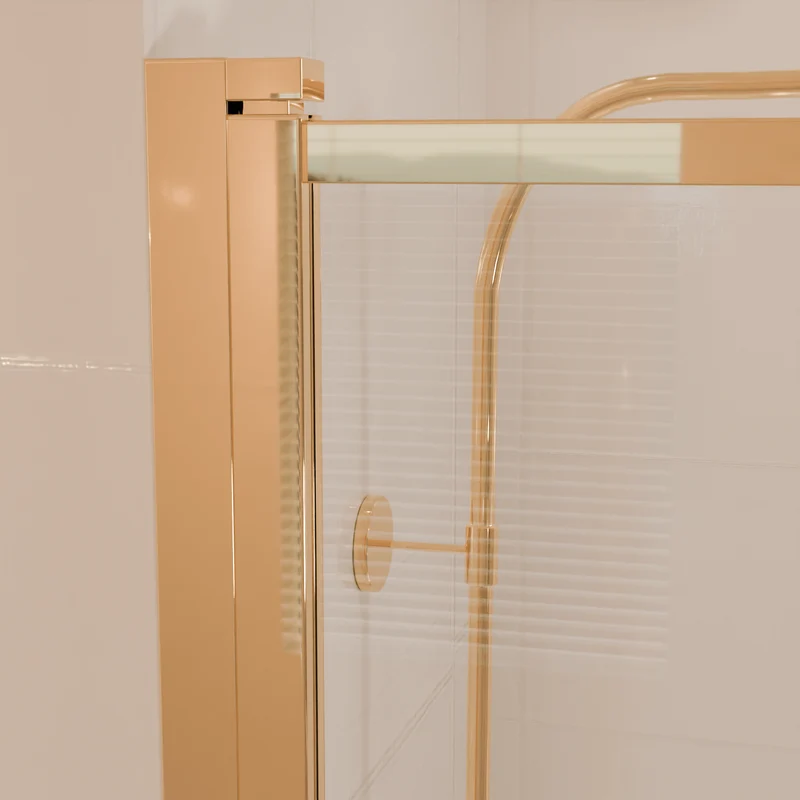 Badwand Salvador 80 x 140 cm - Glanzend Goud - Nano Coating