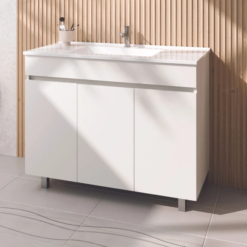 Standwaschtisch mit Unterschrank LUUP - 100 cm