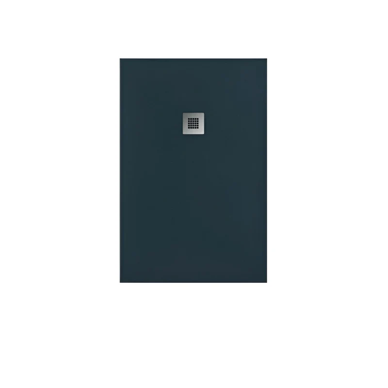 Mineralguss-Duschwanne extra flach OPTIMA, Schieferoptik, 4 Farben