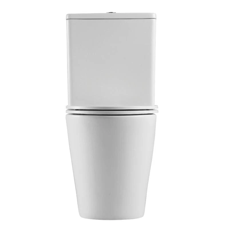 Modernes Stand-WC, Keramik, ATRIA, niedriger Spülkasten Weiss