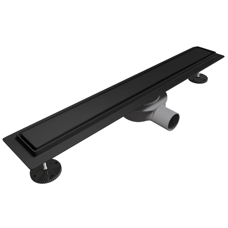 Douchegoot Nilo 60 cm - Matzwart