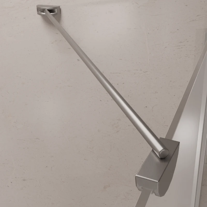 Douchecabine Medellin 90 x 90 x 200 cm - Chroom - Nano Coating - Draaideur