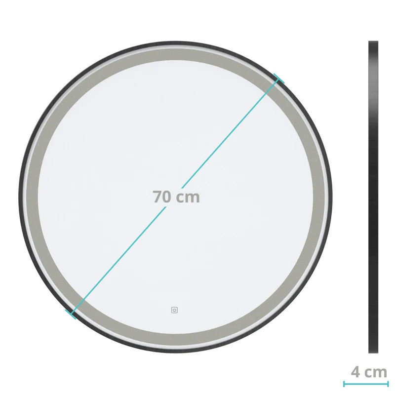 BOLOGNA - 70 CM (Zwart)
