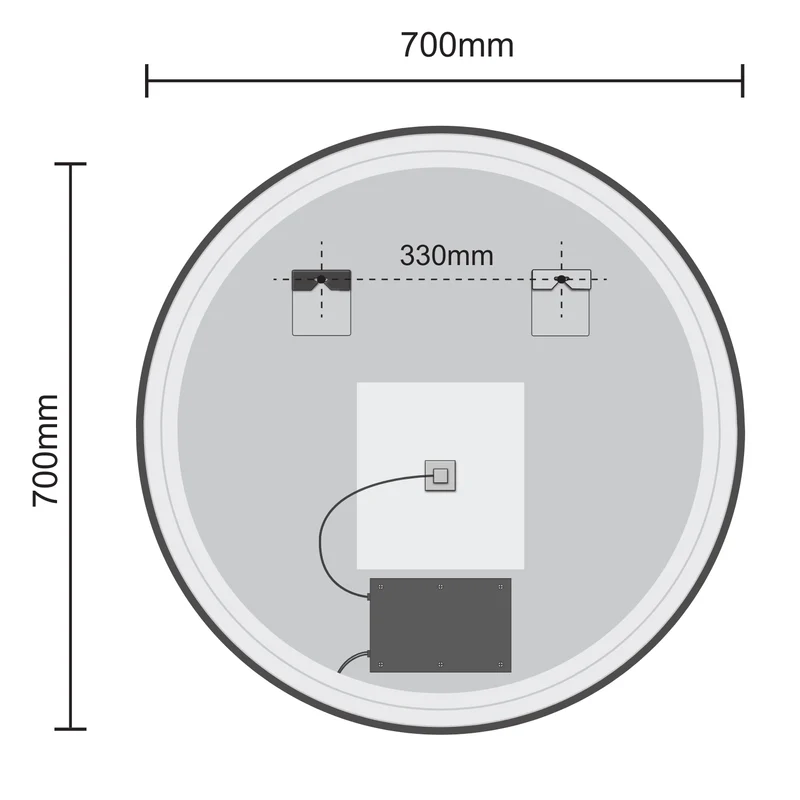 MIAMI - 70 cm (Goud)