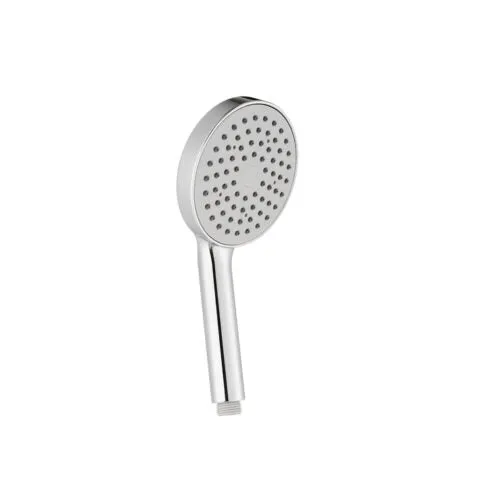 Handbrause 1-fach mit Spraystrahl, Kunststoff verchromt